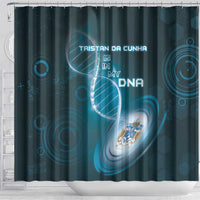 Tristan Da Cunha Is In My DNA Shower Curtain - Wonder Print Shop