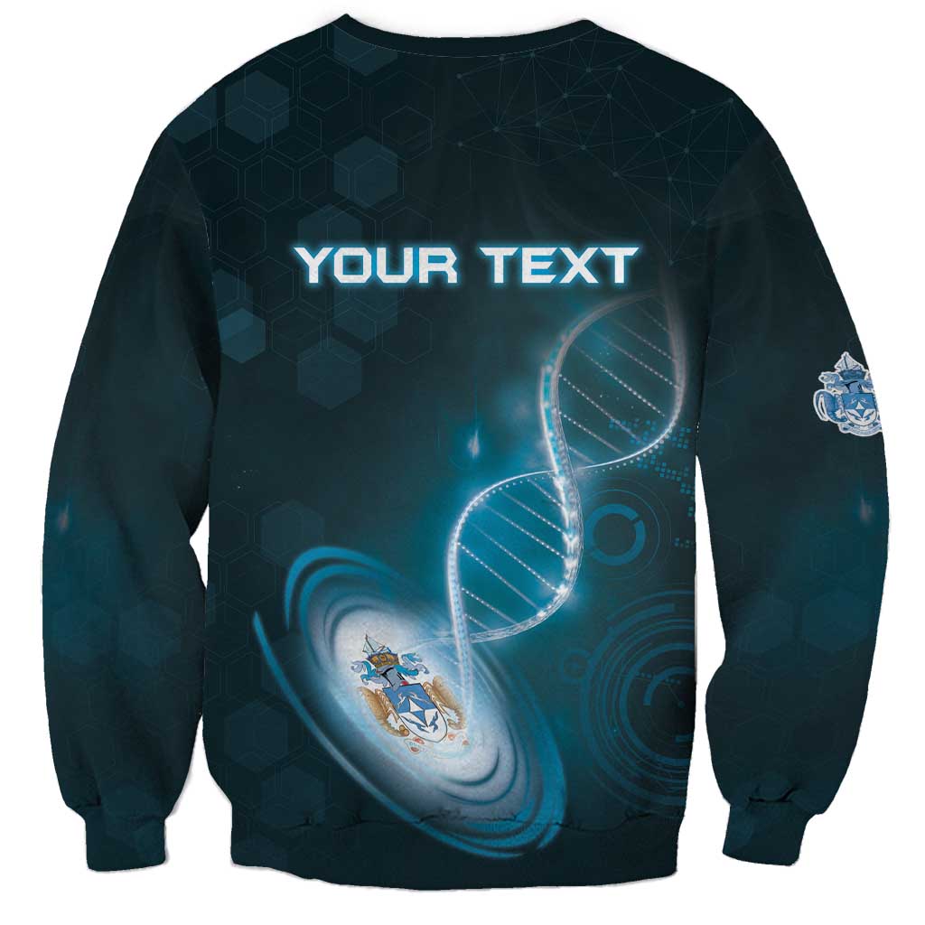 Personalized Tristan Da Cunha Is In My DNA Sweatshirt - Wonder Print Shop