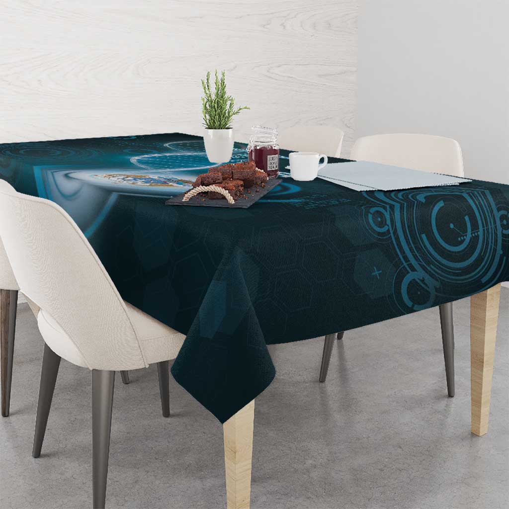 Tristan Da Cunha Is In My DNA Tablecloth - Wonder Print Shop