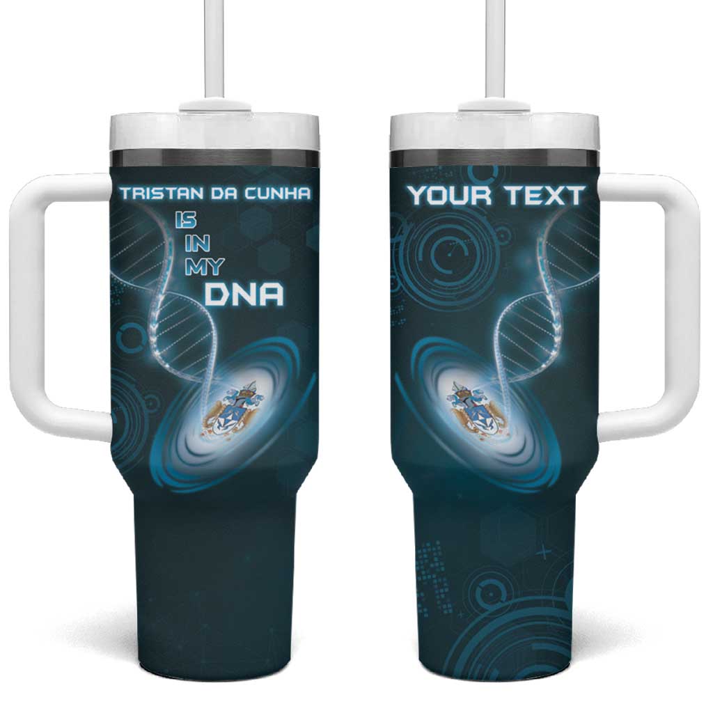 Personalized Tristan Da Cunha Is In My DNA Tumbler With Handle - Wonder Print Shop