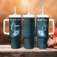 Personalized Tristan Da Cunha Is In My DNA Tumbler With Handle - Wonder Print Shop