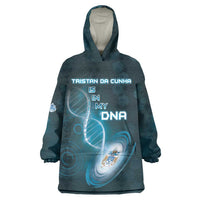 Personalized Tristan Da Cunha Is In My DNA Wearable Blanket Hoodie - Wonder Print Shop