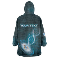 Personalized Tristan Da Cunha Is In My DNA Wearable Blanket Hoodie - Wonder Print Shop