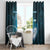 Tristan Da Cunha Is In My DNA Window Curtain - Wonder Print Shop