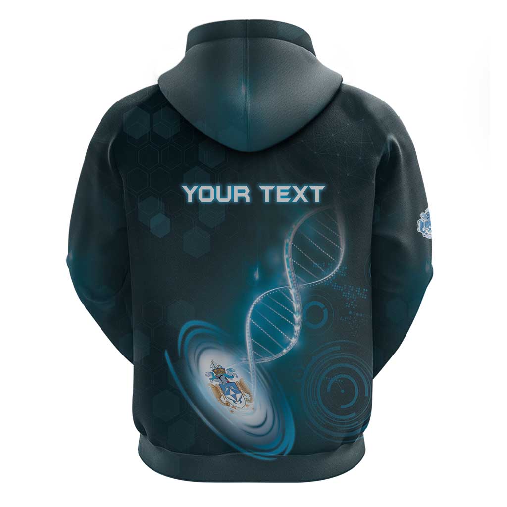 Personalized Tristan Da Cunha Is In My DNA Zip Hoodie - Wonder Print Shop