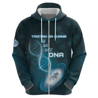 Personalized Tristan Da Cunha Is In My DNA Zip Hoodie - Wonder Print Shop