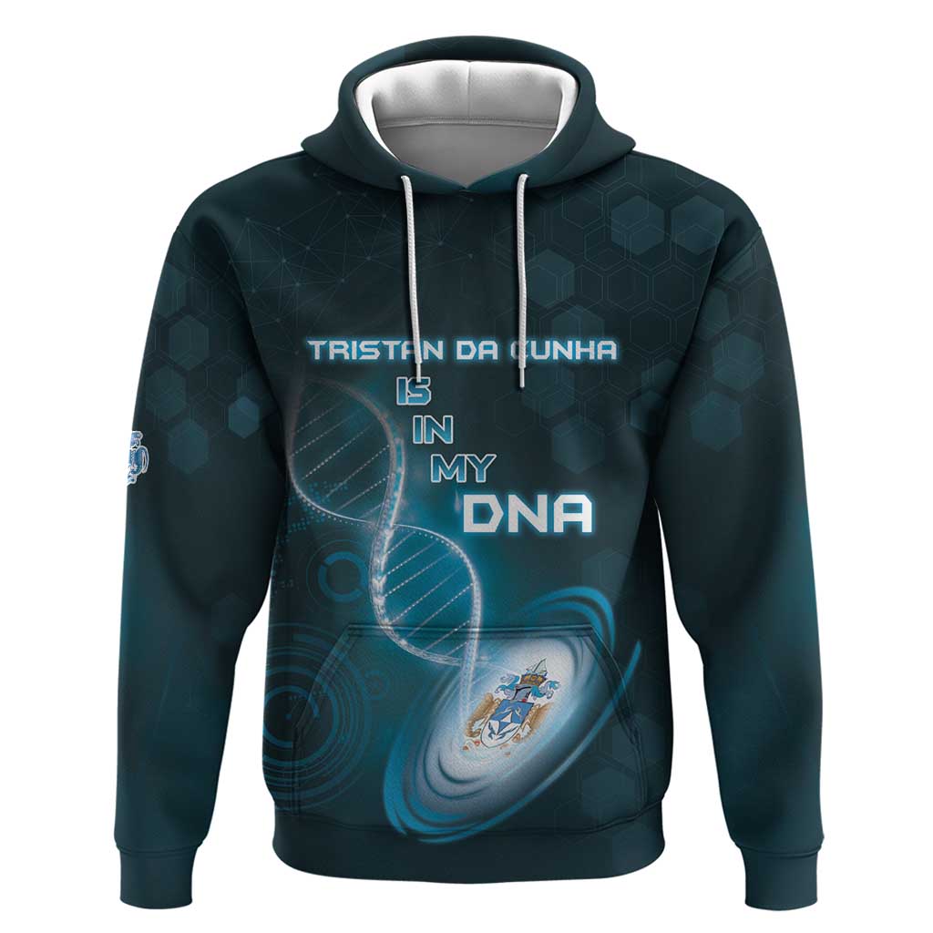 Personalized Tristan Da Cunha Is In My DNA Zip Hoodie - Wonder Print Shop