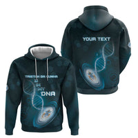 Personalized Tristan Da Cunha Is In My DNA Zip Hoodie - Wonder Print Shop