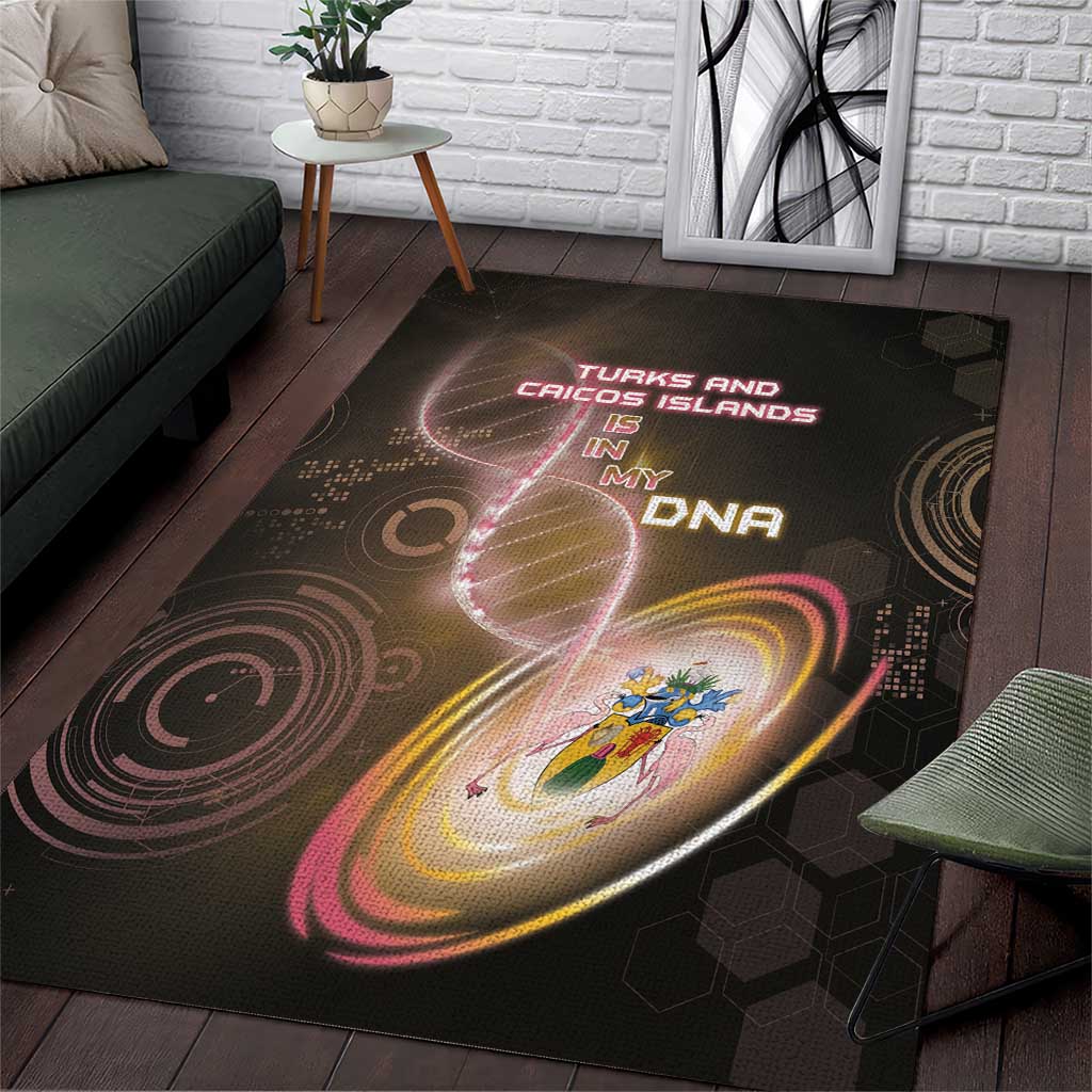 Turks And Caicos Islands Is In My DNA Area Rug - Wonder Print Shop