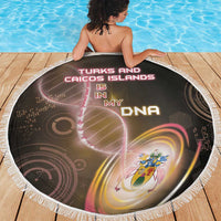 Turks And Caicos Islands Is In My DNA Beach Blanket - Wonder Print Shop