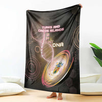 Turks And Caicos Islands Is In My DNA Blanket - Wonder Print Shop