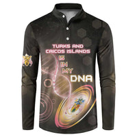 Personalized Turks And Caicos Islands Is In My DNA Button Sweatshirt - Wonder Print Shop