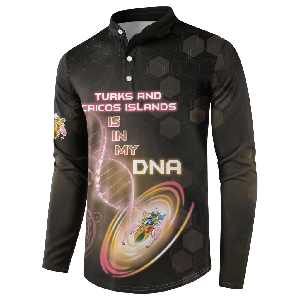 Personalized Turks And Caicos Islands Is In My DNA Button Sweatshirt - Wonder Print Shop