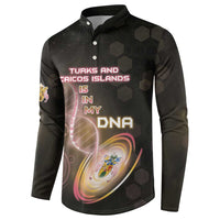 Personalized Turks And Caicos Islands Is In My DNA Button Sweatshirt - Wonder Print Shop