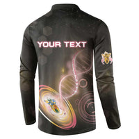 Personalized Turks And Caicos Islands Is In My DNA Button Sweatshirt - Wonder Print Shop