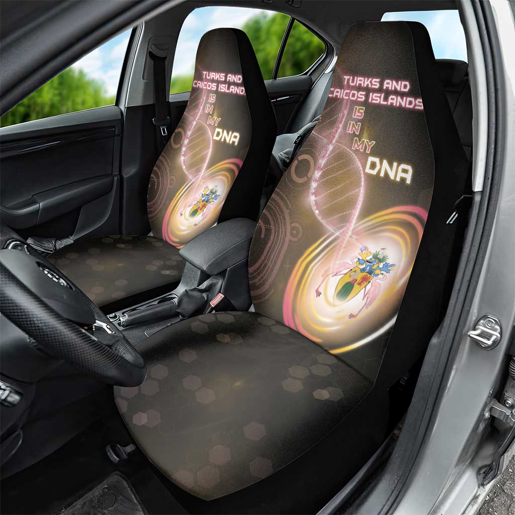 Turks And Caicos Islands Is In My DNA Car Seat Cover - Wonder Print Shop