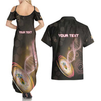 Personalized Turks And Caicos Islands Is In My DNA Couples Matching Summer Maxi Dress and Hawaiian Shirt - Wonder Print Shop