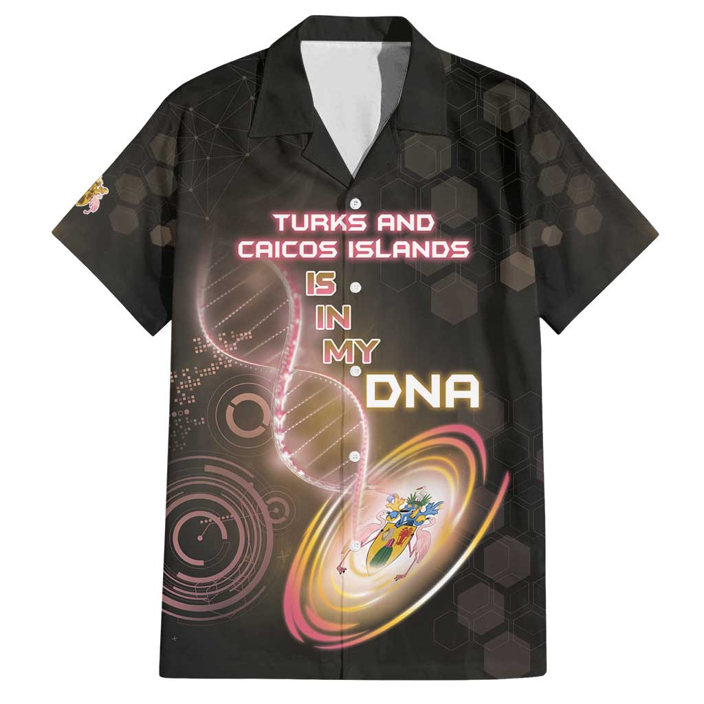 Personalized Turks And Caicos Islands Is In My DNA Family Matching Long Sleeve Bodycon Dress and Hawaiian Shirt - Wonder Print Shop