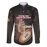 Personalized Turks And Caicos Islands Is In My DNA Family Matching Long Sleeve Bodycon Dress and Hawaiian Shirt - Wonder Print Shop