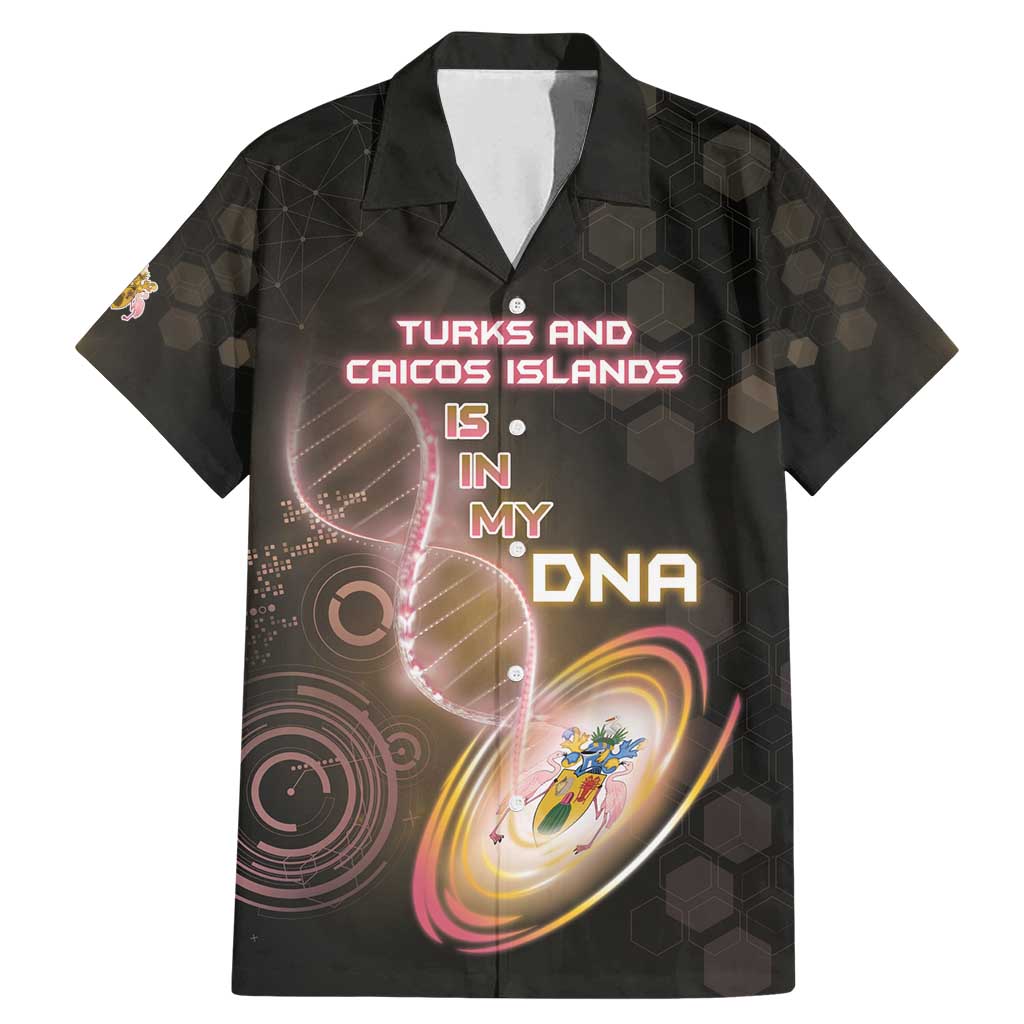 Personalized Turks And Caicos Islands Is In My DNA Family Matching Mermaid Dress and Hawaiian Shirt - Wonder Print Shop