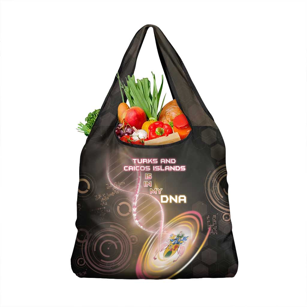 Turks And Caicos Islands Is In My DNA Grocery Bag - Wonder Print Shop