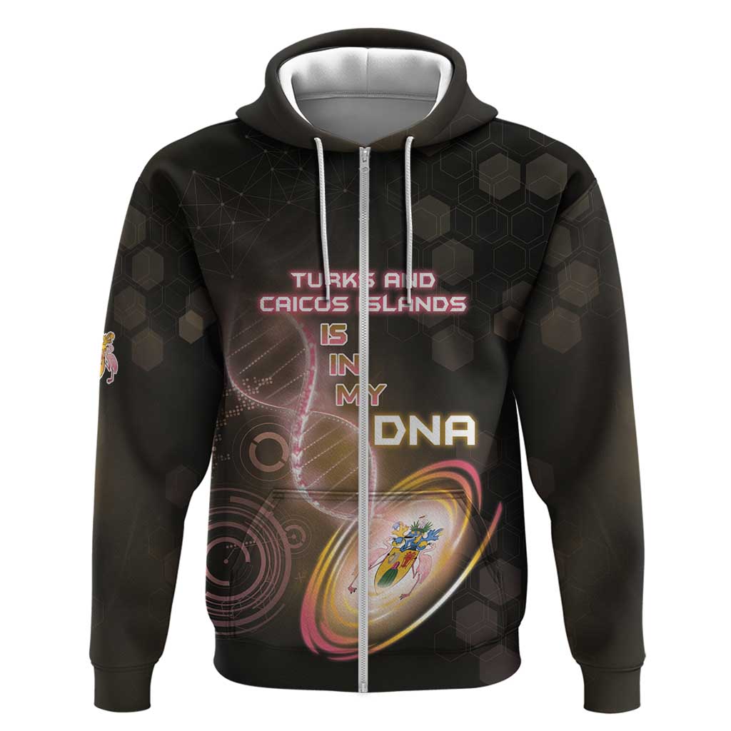 Personalized Turks And Caicos Islands Is In My DNA Hoodie - Wonder Print Shop