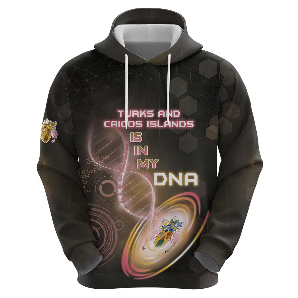 Personalized Turks And Caicos Islands Is In My DNA Hoodie - Wonder Print Shop