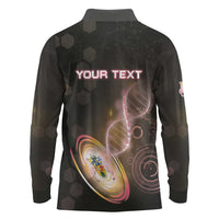 Personalized Turks And Caicos Islands Is In My DNA Long Sleeve Polo Shirt - Wonder Print Shop