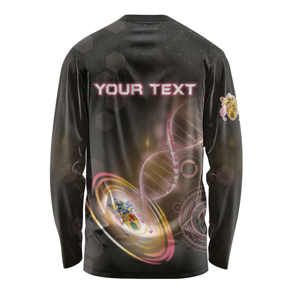 Personalized Turks And Caicos Islands Is In My DNA Long Sleeve Shirt - Wonder Print Shop