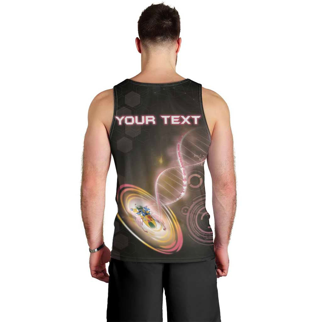 Personalized Turks And Caicos Islands Is In My DNA Men Tank Top - Wonder Print Shop
