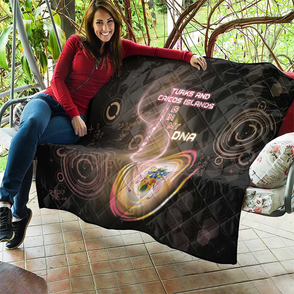 Turks And Caicos Islands Is In My DNA Quilt - Wonder Print Shop