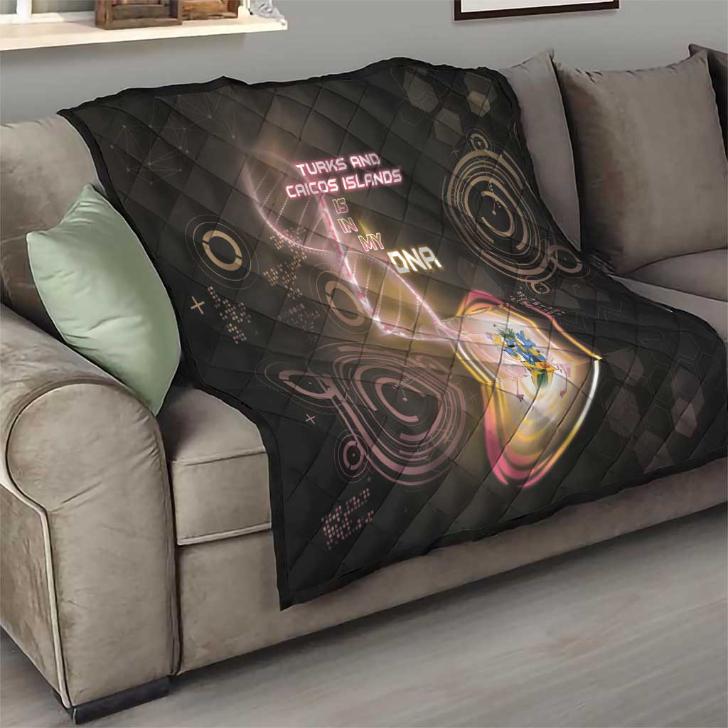 Turks And Caicos Islands Is In My DNA Quilt - Wonder Print Shop