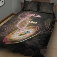 Turks And Caicos Islands Is In My DNA Quilt Bed Set - Wonder Print Shop