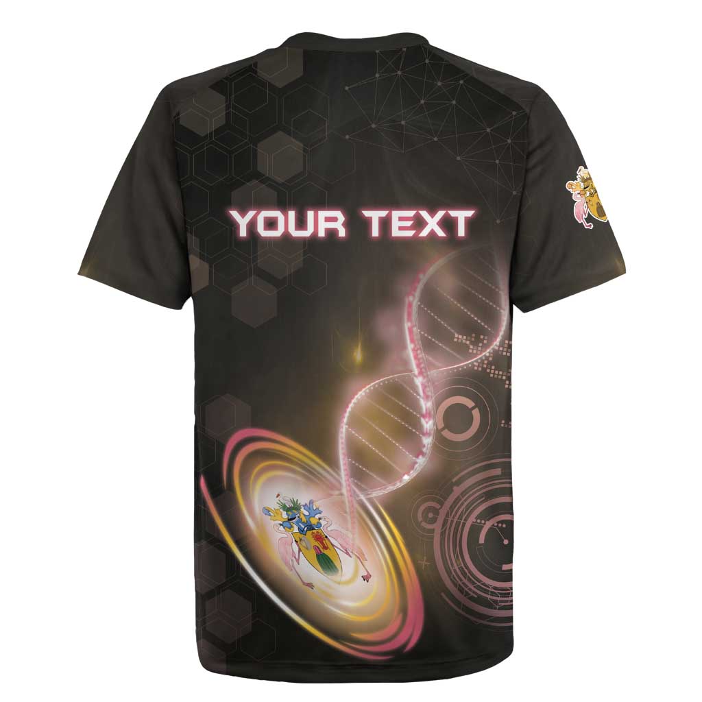 Personalized Turks And Caicos Islands Is In My DNA Rugby Jersey - Wonder Print Shop