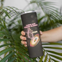 Personalized Turks And Caicos Islands Is In My DNA Skinny Tumbler - Wonder Print Shop
