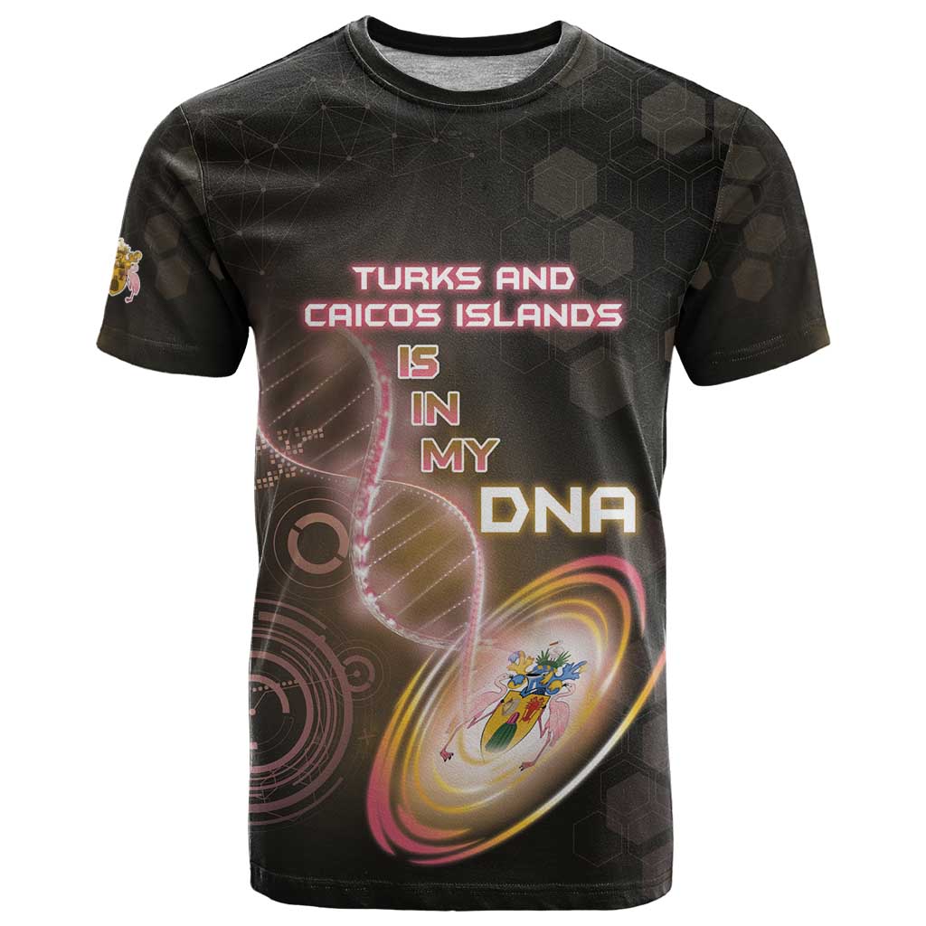 Personalized Turks And Caicos Islands Is In My DNA T Shirt - Wonder Print Shop