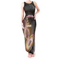 Personalized Turks And Caicos Islands Is In My DNA Tank Maxi Dress - Wonder Print Shop