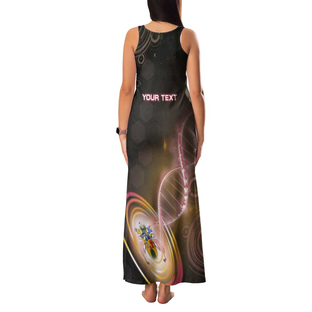 Personalized Turks And Caicos Islands Is In My DNA Tank Maxi Dress - Wonder Print Shop