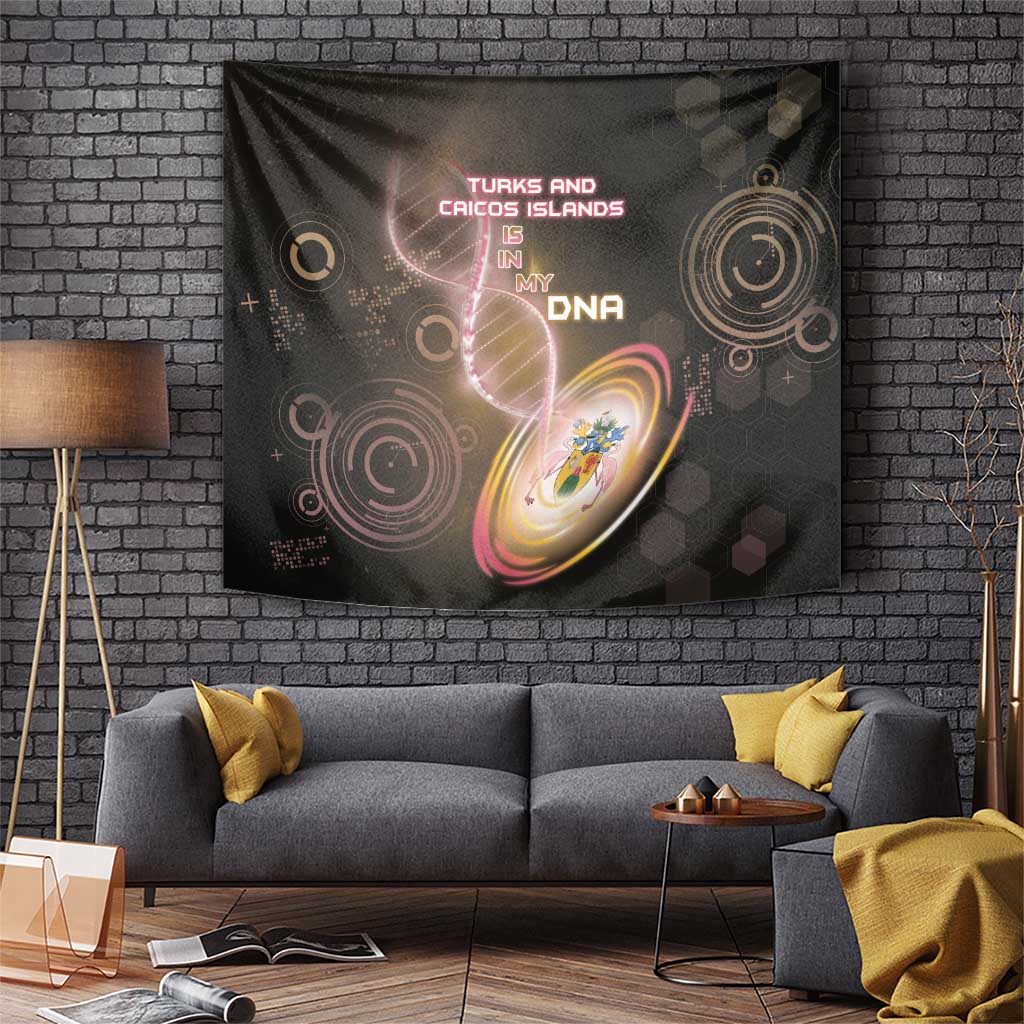 Turks And Caicos Islands Is In My DNA Tapestry - Wonder Print Shop