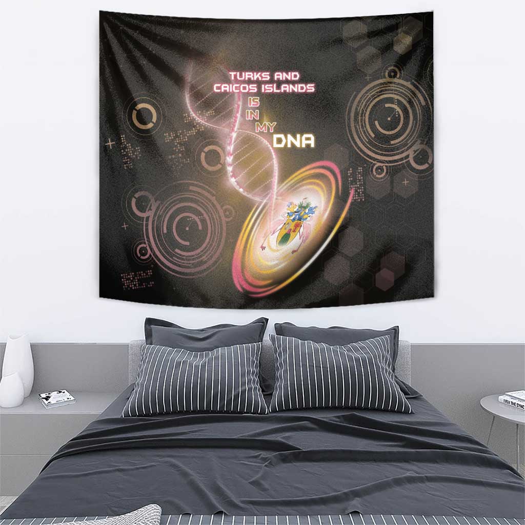 Turks And Caicos Islands Is In My DNA Tapestry - Wonder Print Shop