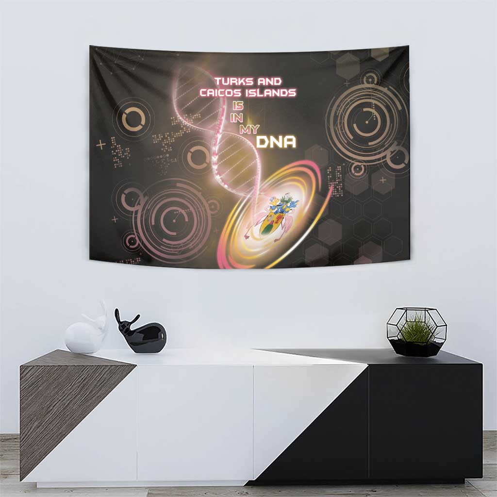 Turks And Caicos Islands Is In My DNA Tapestry - Wonder Print Shop