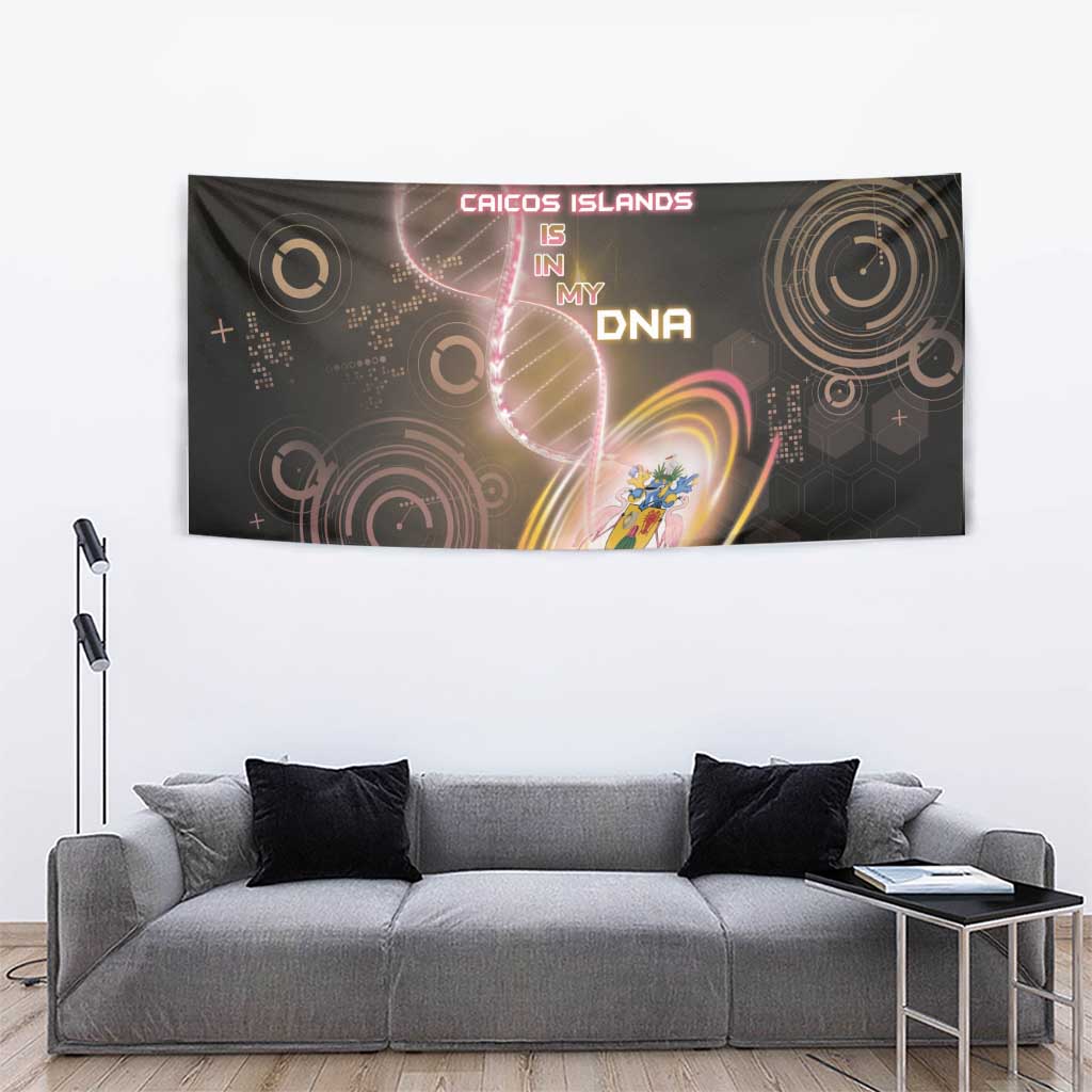 Turks And Caicos Islands Is In My DNA Tapestry - Wonder Print Shop