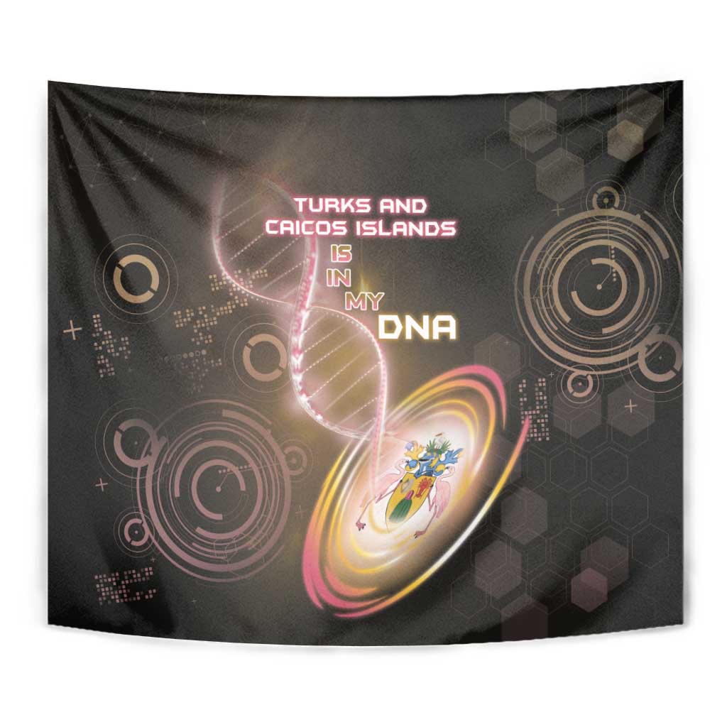 Turks And Caicos Islands Is In My DNA Tapestry - Wonder Print Shop