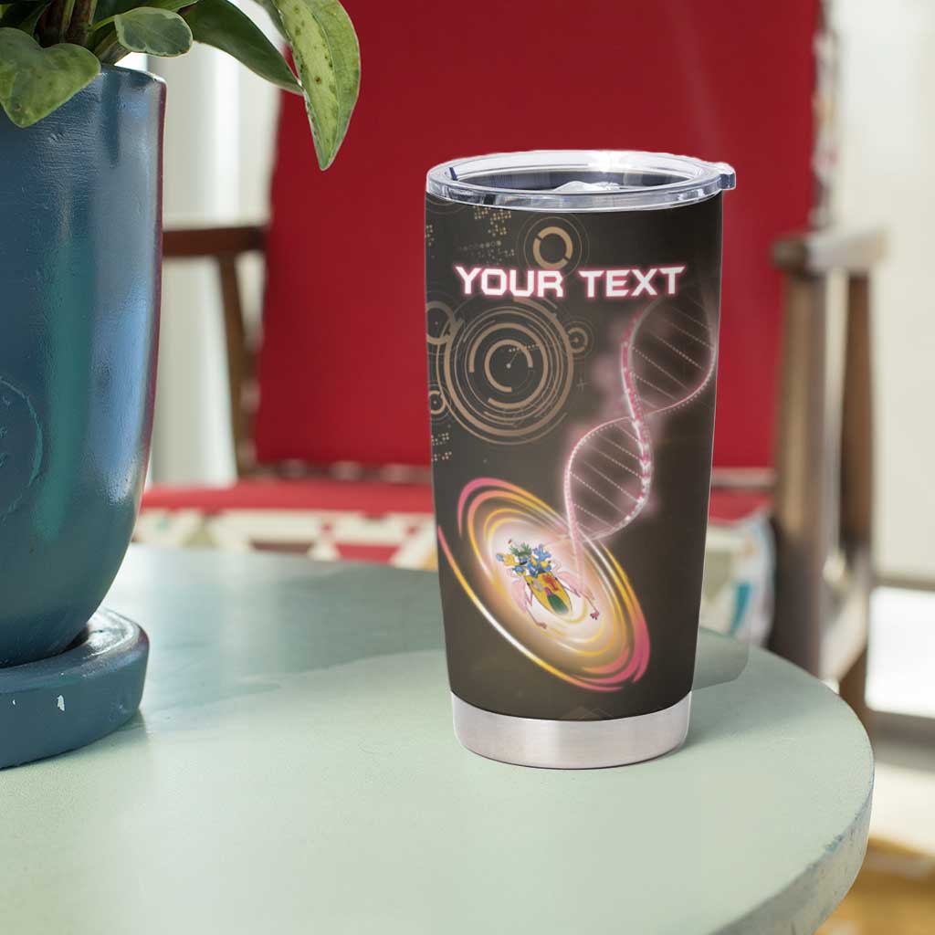 Personalized Turks And Caicos Islands Is In My DNA Tumbler Cup - Wonder Print Shop
