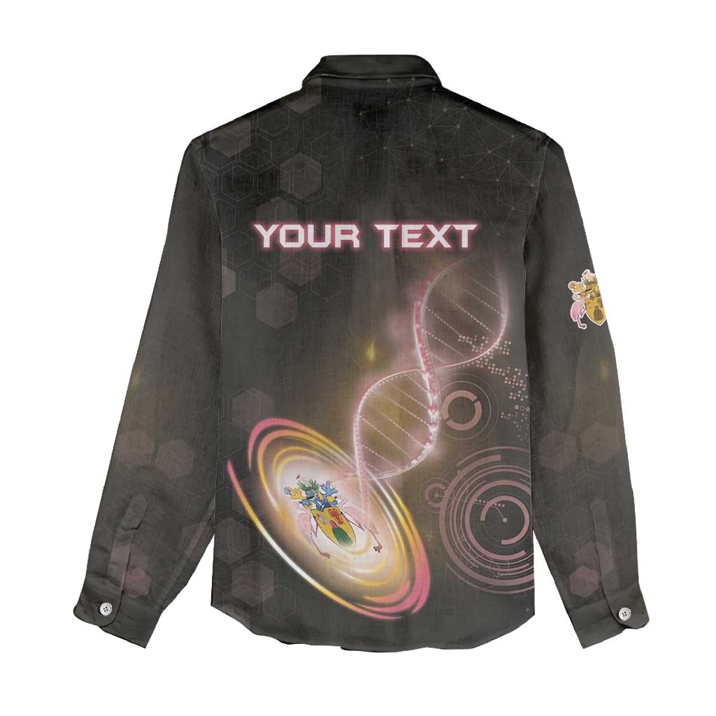 Personalized Turks And Caicos Islands Is In My DNA Women Casual Shirt - Wonder Print Shop