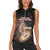 Personalized Turks And Caicos Islands Is In My DNA Women Sleeveless Polo Shirt - Wonder Print Shop