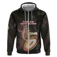 Personalized Turks And Caicos Islands Is In My DNA Zip Hoodie - Wonder Print Shop