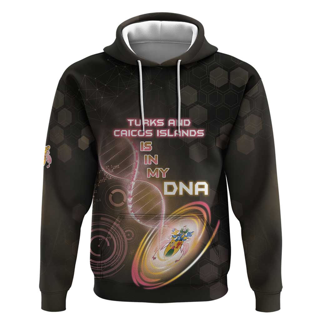 Personalized Turks And Caicos Islands Is In My DNA Zip Hoodie - Wonder Print Shop