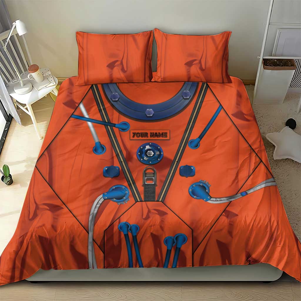 Personalized Astronaut Bedding Set Space Diving Suit India - Wonder Print Shop