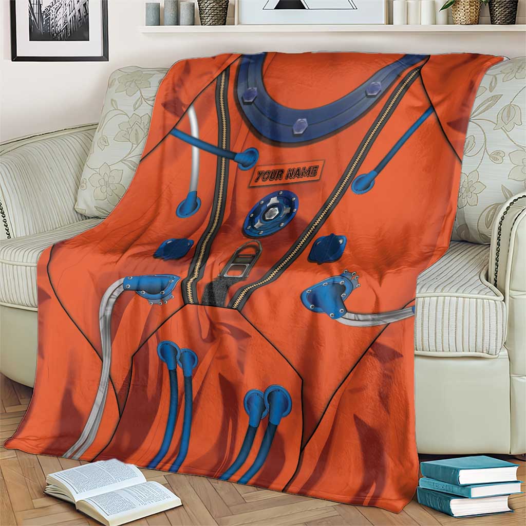 Personalized Astronaut Blanket Space Diving Suit India - Wonder Print Shop